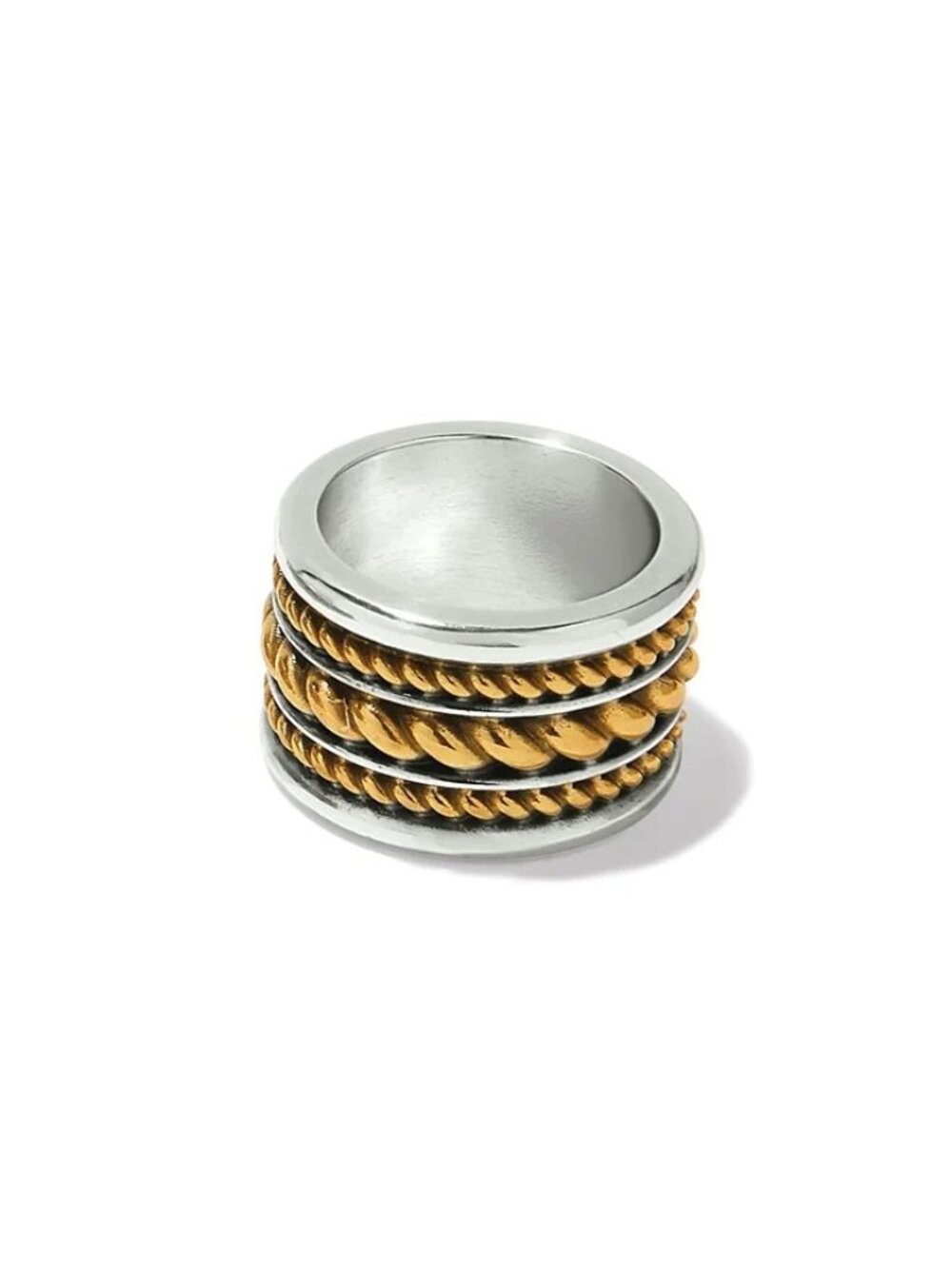 Brighton Ferrara Monete Wide Ring  $72 Style J63072  NWT  size 7